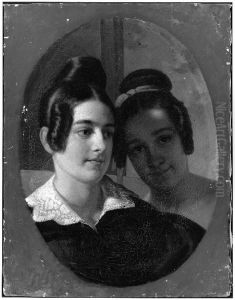 Mrs. Beale Thayer and Miss Sarah Blanchard by Francis Alexander