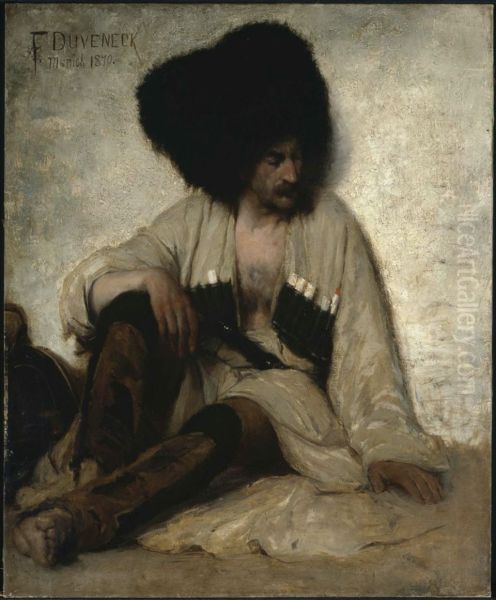 A Circassian / Caucasian Soldier - view 1
