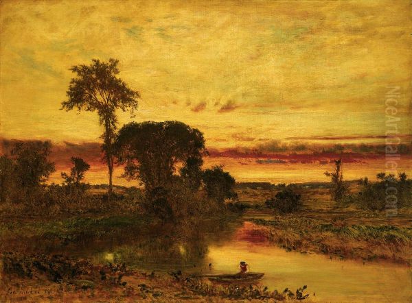 Sunset Landscape, Medfield - view 1