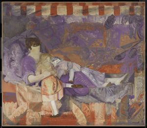 Study of Emma and the Children by George Wesley Bellows