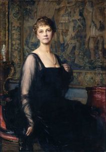 Portrait of Mrs. James Henry Lancashire (Sarah Hale Wright) by Ignaz Gaugengigl