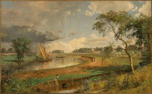 Walton-on-Thames by Jasper Francis Cropsey