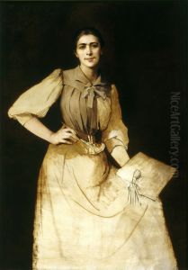 Self-portrait /unfinished/ by Anna Bilinska-Bohdanowicz