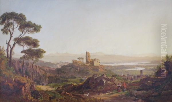 Ruins at Narni, Italy - view 1