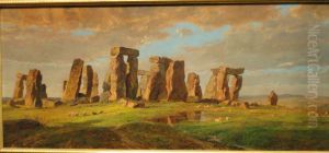 Stonehenge by Jasper Francis Cropsey