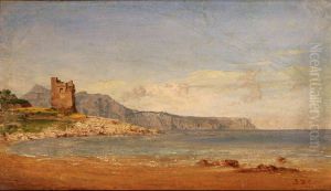 View of Capri by Jasper Francis Cropsey