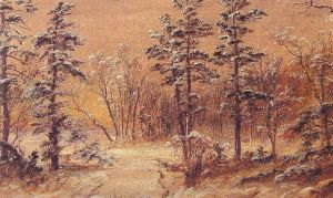 Winter - Woodland by Jasper Francis Cropsey