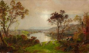 Wyoming Valley by Jasper Francis Cropsey