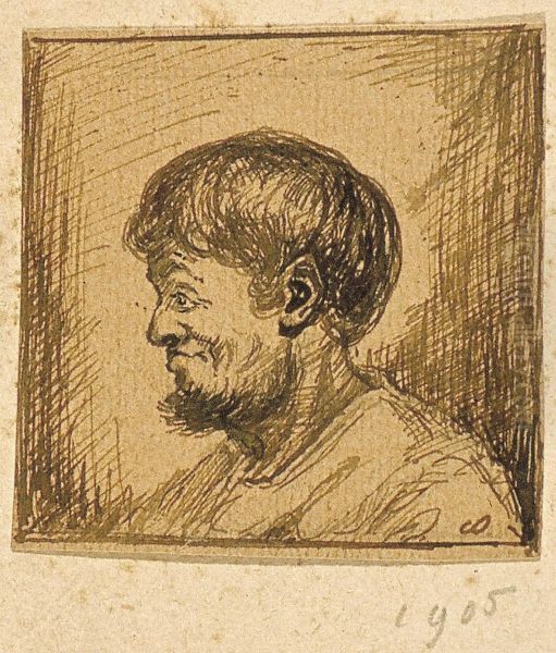 Portrait of a Smiling Man - view 1