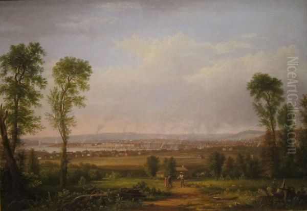 Cincinnati from Covington, Kentucky - view 1