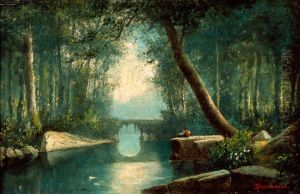 Woodland Stream, an Idyll