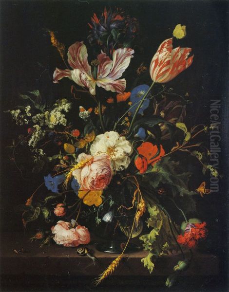 A Vase of Flowers - view 1