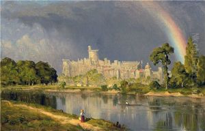 Study Of Windsor by Sanford Robinson Gifford