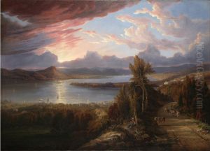 Hudson River North to Croton Point by Robert Havell
