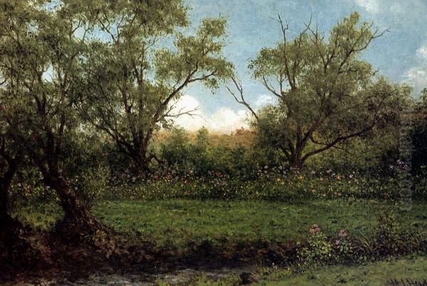Brookside (Asters In A Field) - view 1