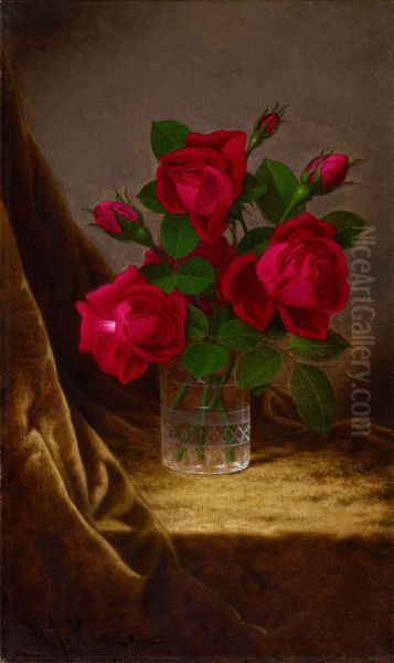 Jacqueminot Roses - view 1