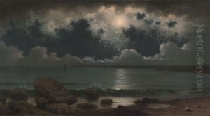 Point Judith, Rhode Island by Martin Johnson Heade