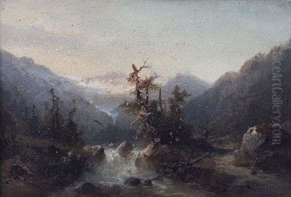 A mountain stream - view 1
