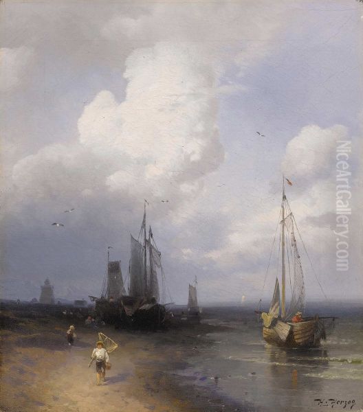 Dutch coastal scene - view 1