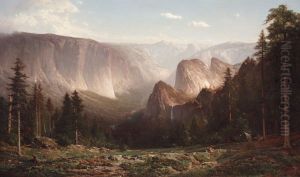 Great Canyon of the Sierra, Yosemite by Thomas Hill
