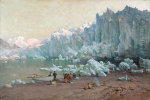 Muir Glacier, Alaska by Thomas Hill