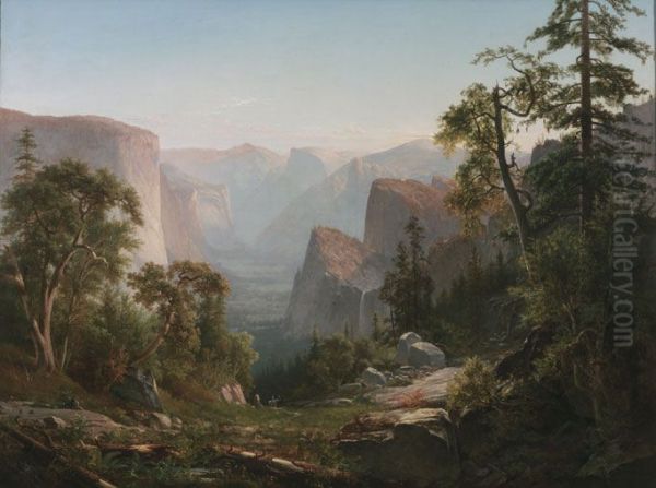View of the Yosemite Valley - view 1