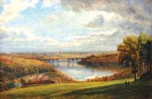 A View of Philadelphia from Belmont Plateau