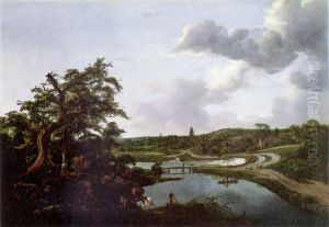 Flussufer by Jacob Van Ruisdael
