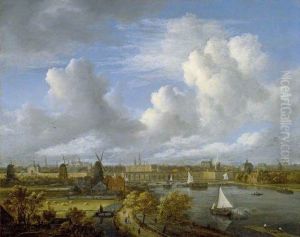 View of Amsterdam from the South