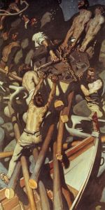 Samporovet by Akseli Valdemar Gallen-Kallela