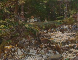 The Master and His Pupils by John Singer Sargent
