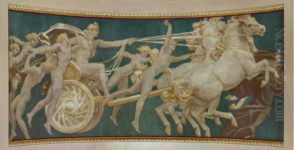 Apollo in His Chariot with the Hours - view 1