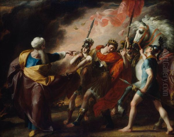 Saul Reproved by Samuel - view 1