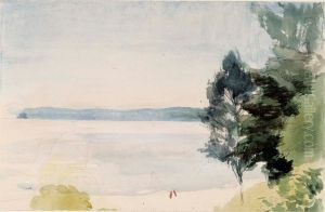 Rantamaisema by Albert Edelfelt