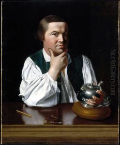 Portrait of Paul Revere by John Singleton Copley