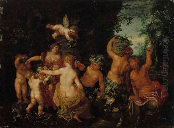 The feast of Bacchus - view 1