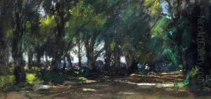 Linden Allee by Joseph Frank Currier