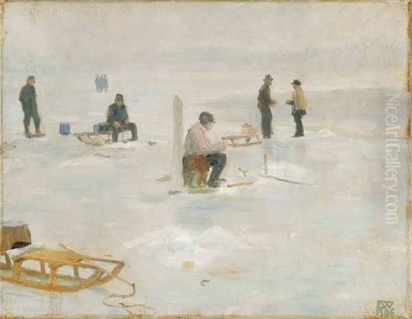 Winter Fishing - view 1