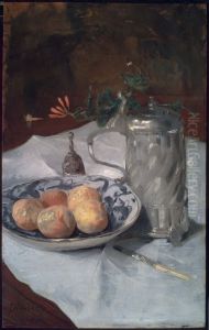 The Delft Plate by J. Alden Weir