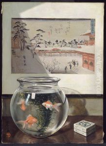 Hiroshige and the Goldfish by Kanji Nakamura