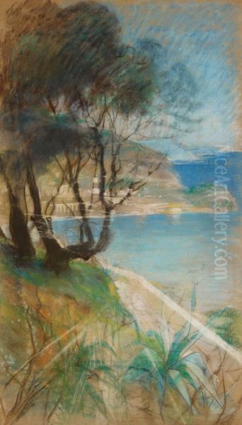 Landscape from the Mediterranean - view 1
