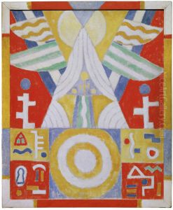 Arrangement - Hieroglyphics (Painting No. 2)