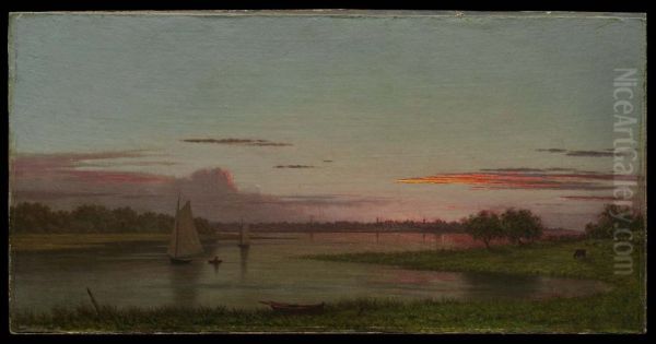 Sunset, Black Rock, Connecticut - view 1