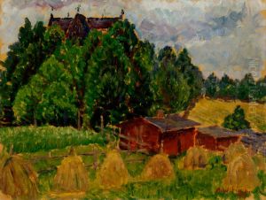 Landskap fran Padasjoki by Alfred William Finch