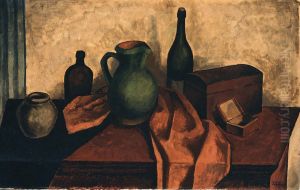 The Red Table by Niles Spencer