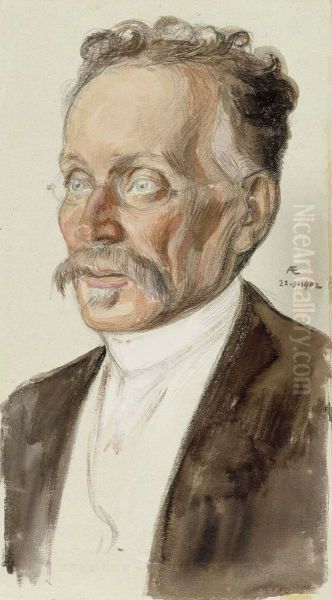 Portrait of Professor J.W. Runeberg - view 1