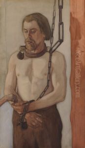 At the Pillory; In Irons