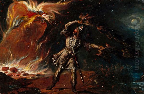 Lemminkainen and the Fiery Eagle - view 1