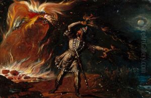 Lemminkainen and the Fiery Eagle by Robert Wilhelm Ekman