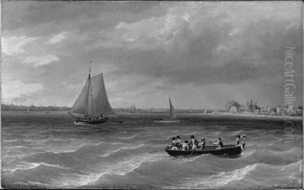 Philadelphia from Petty Island - view 1